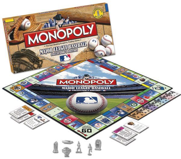 Seattle Mariners Collector Edition Monopoly Baseball Board Game 6 Pewter Token 