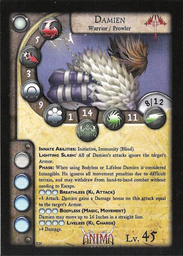 Anima Tactics: Damien