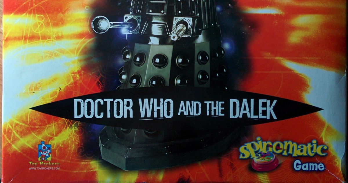 Doctor Who and the Dalek Spinomatic game | Board Game | BoardGameGeek