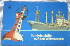 Handelsschiffe auf den Weltmeeren