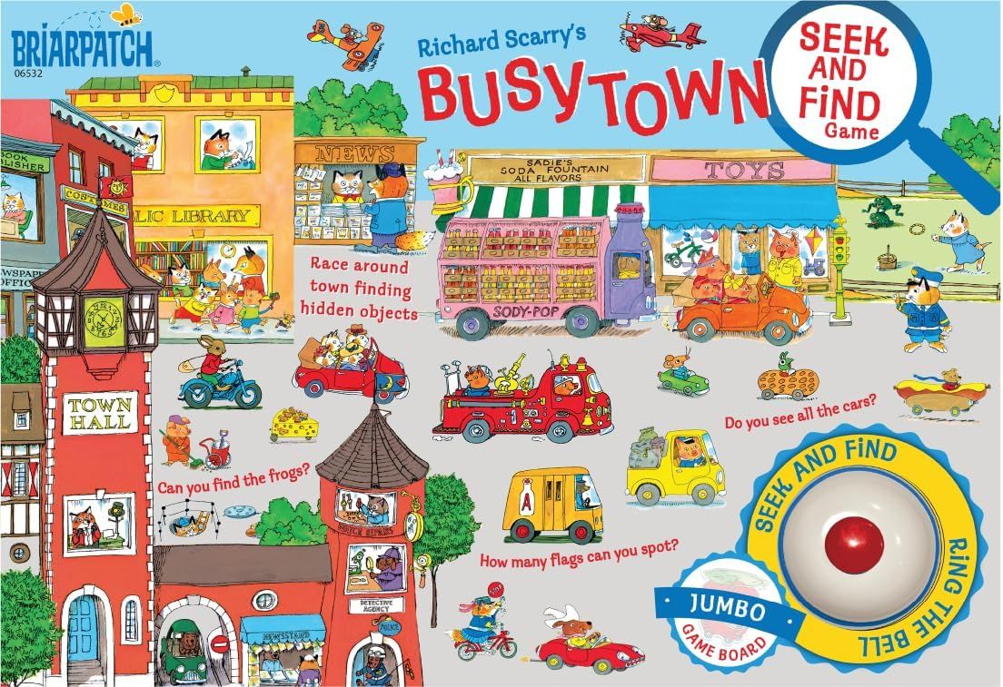 Richard Scarry's Busytown Seek and Find Adventure Game