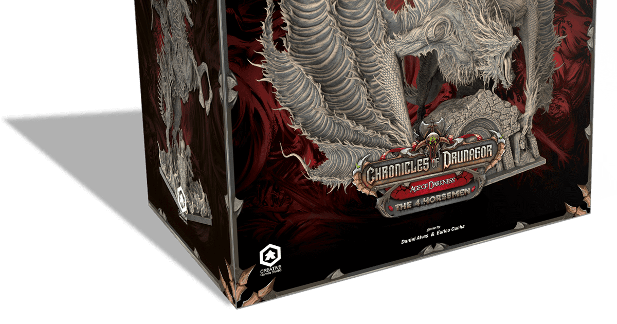 セール 海外 Chronicles of Horseman Four The – Darkness of Age Drunagor: ボードゲーム