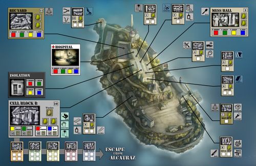Board Game: Escape from Alcatraz
