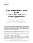RPG Item: GRM7-03: Who Sleeps Upon Your Bed?