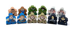 Robinson Crusoe: Adventures on the Cursed Island – Character Meeples