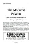RPG Item: Mounted Paladin