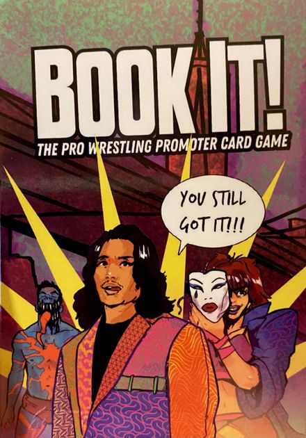 The Pro Wrestling Promoter Card Game Book It 