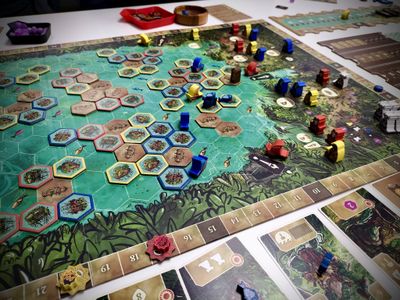 Feya's Swamp Card and Tile Detail