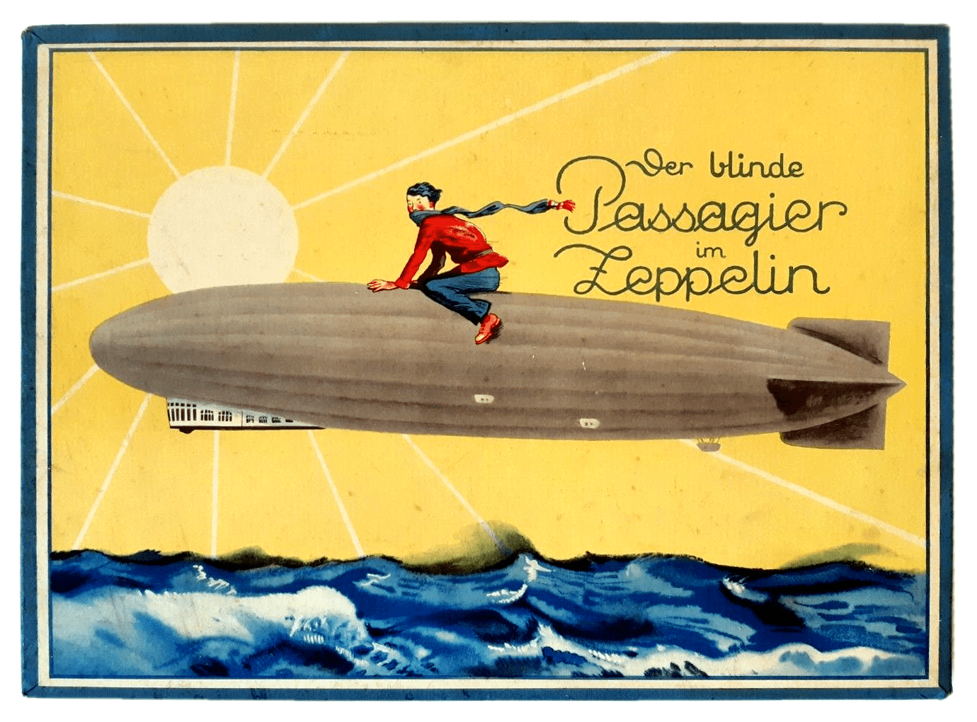 Der blinde Passagier im Zeppelin