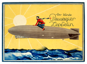 Der blinde Passagier im Zeppelin