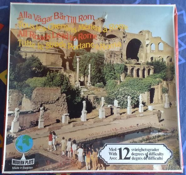 Alla vägar bär till Rom box art