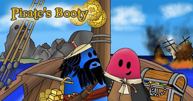 Where did pirates spend their booty?