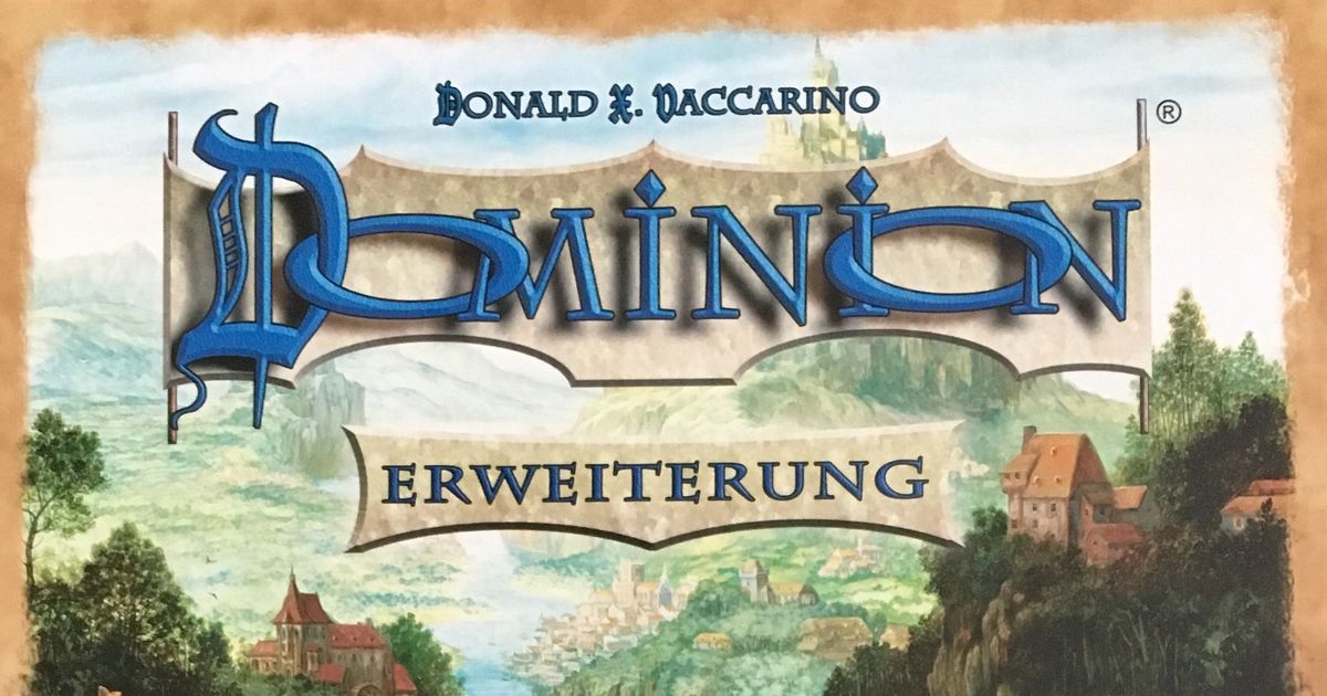 Dominion Erweiterung Basisspiel & Die Intrige Board Game