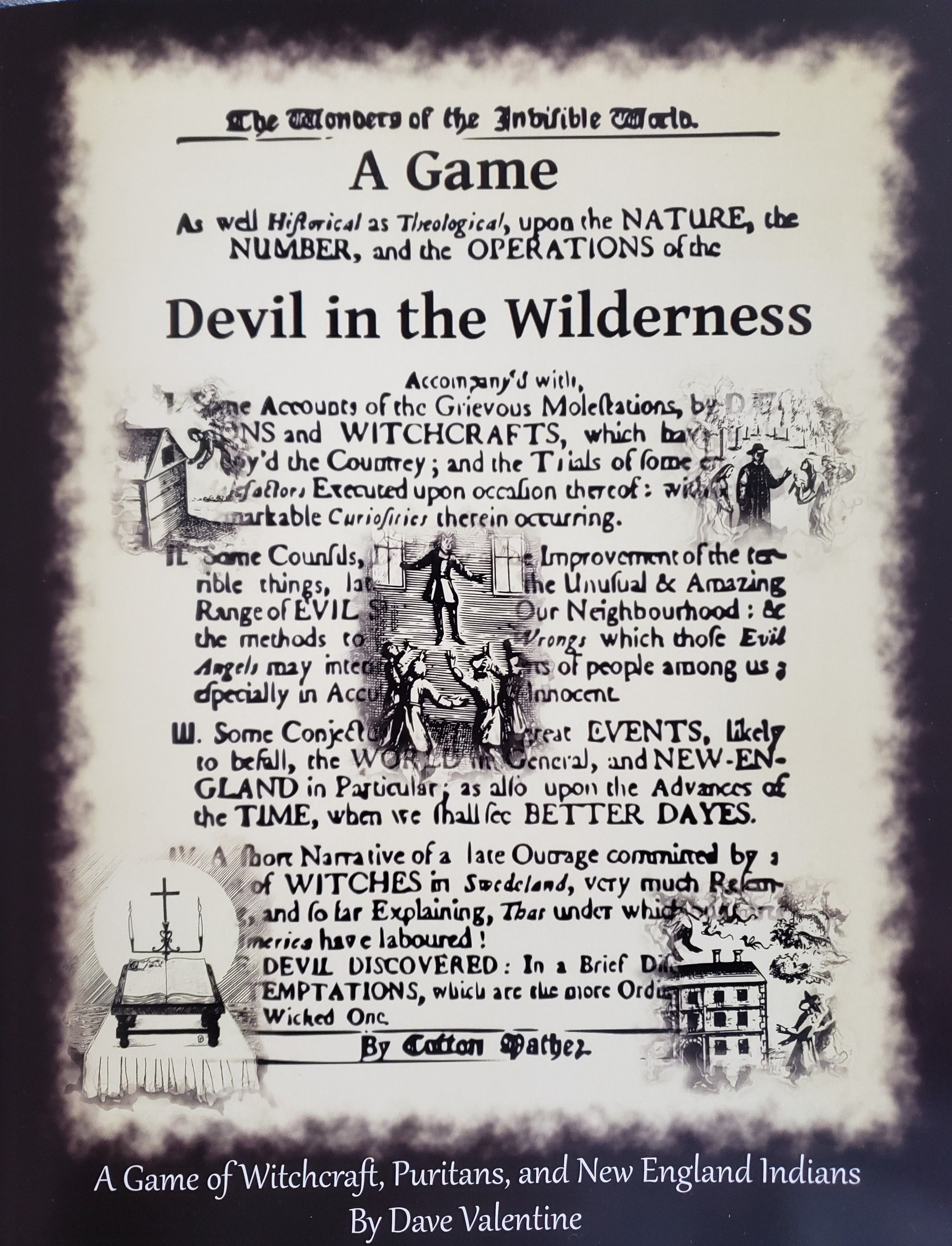 Devil in the Wilderness: A Game of Witchcraft, Puritans, and New England Indians cover