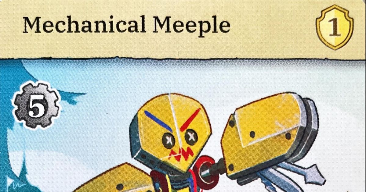Rats of Wistar: Mechanical Meeple Promo Card | Board Game | BoardGameGeek