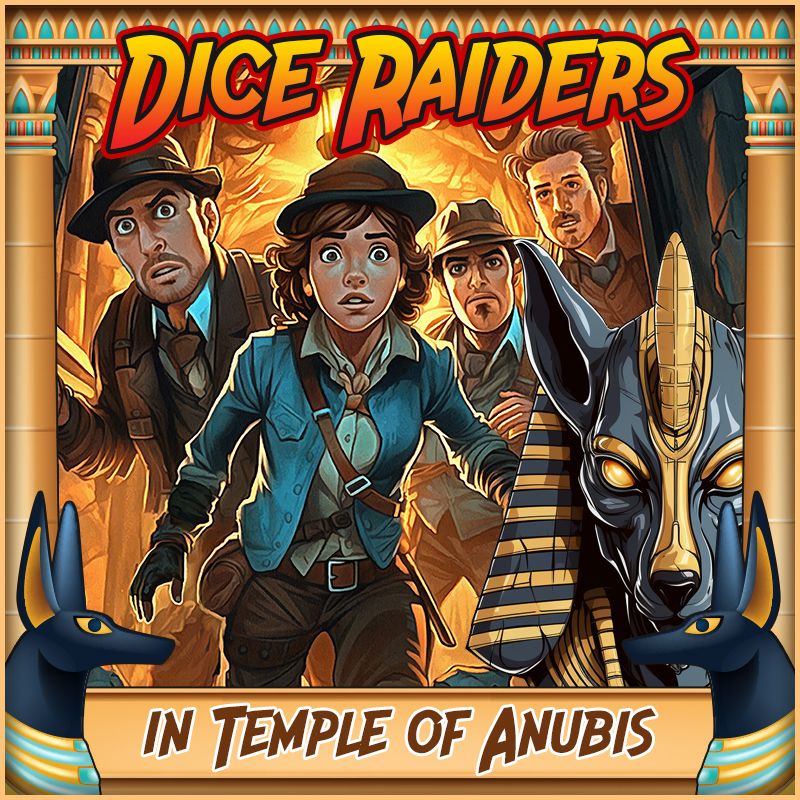 Cover art for Dice Raiders: In Temple of Anubis