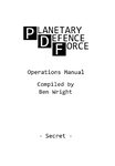 RPG Item: Planetary Defence Force