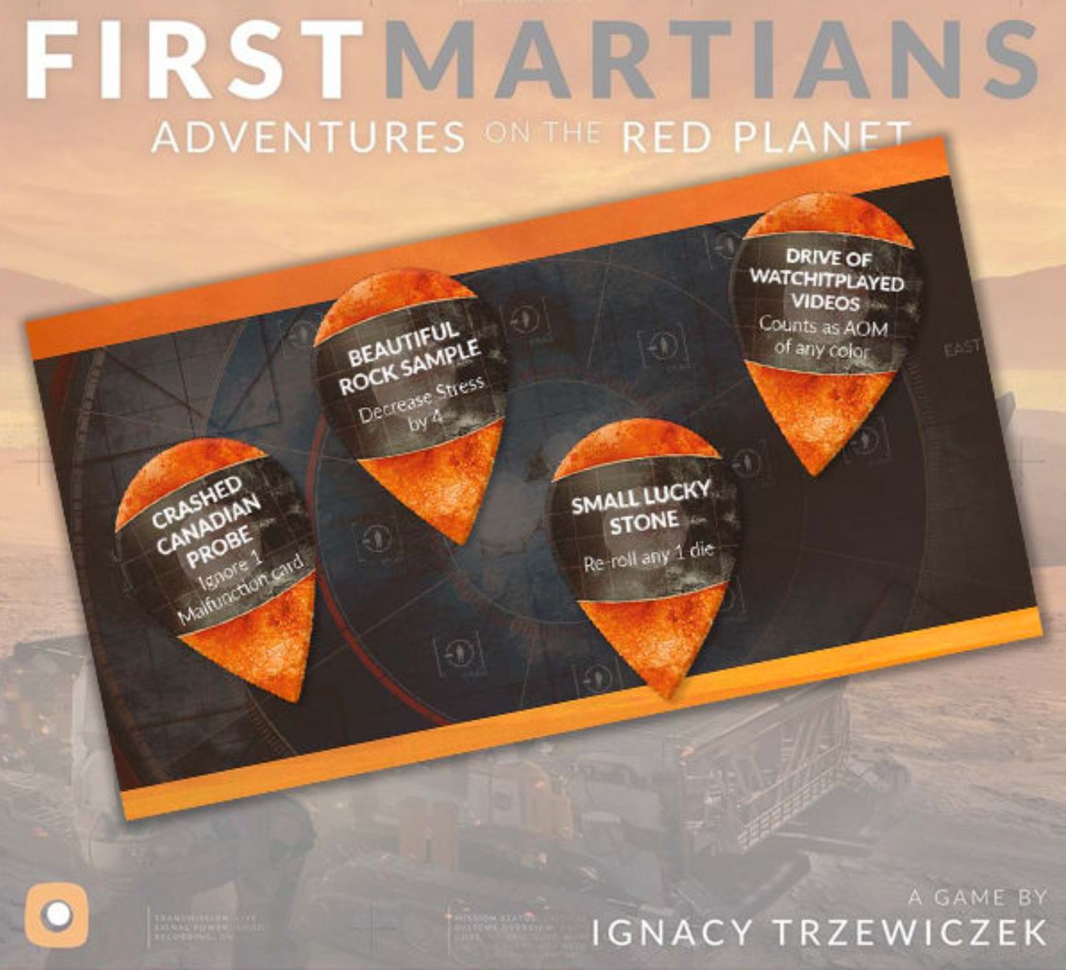 First Martians: Watch It Played Promo Tokens