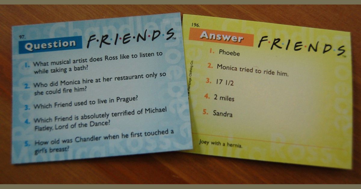 play friends trivia online free