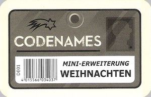 Codenames: Mini-Erweiterung – Weihnachten