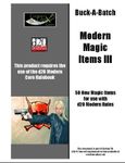 RPG Item: Buck-A-Batch: Modern Magic Items III