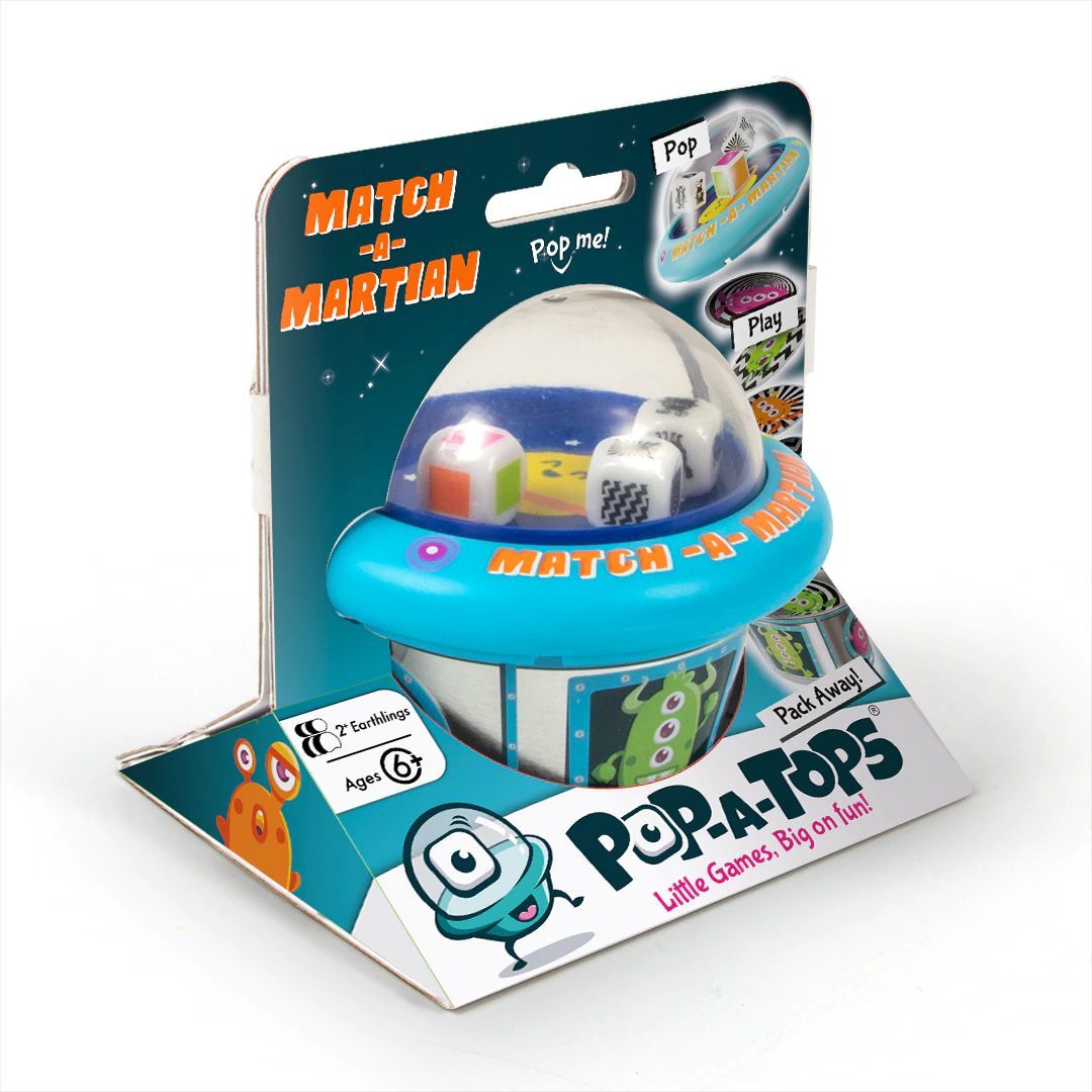 Pop-A-Tops: Match-A-Martian