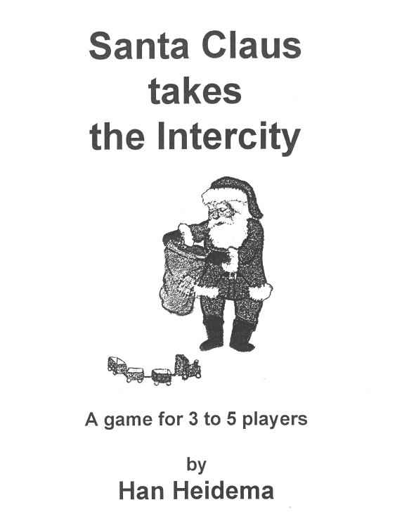 Coperta Santa Claus Takes the Intercity