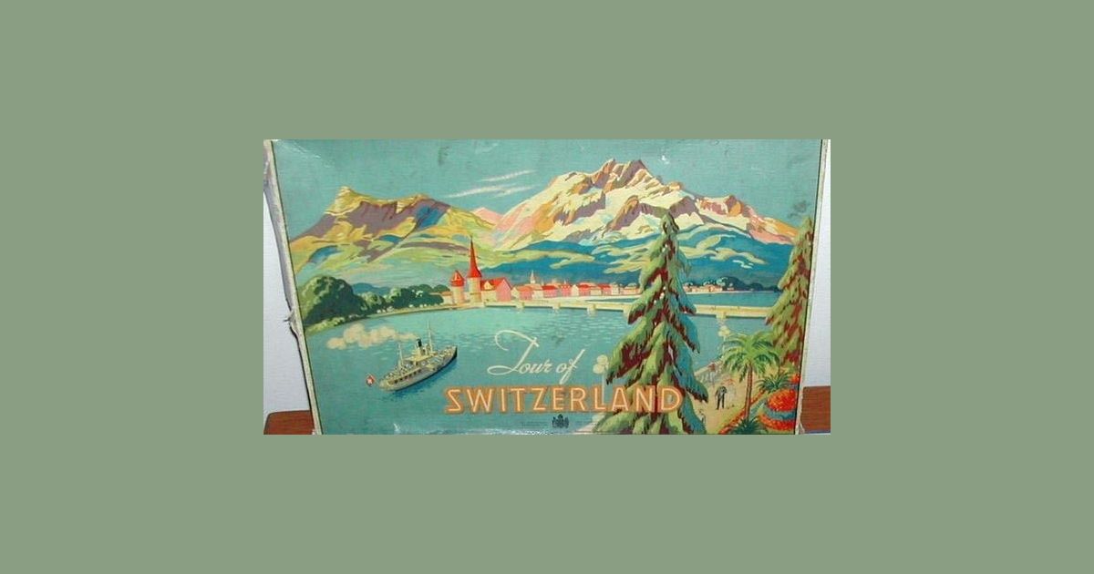 Tour of Switzerland Board Game BoardGameGeek
