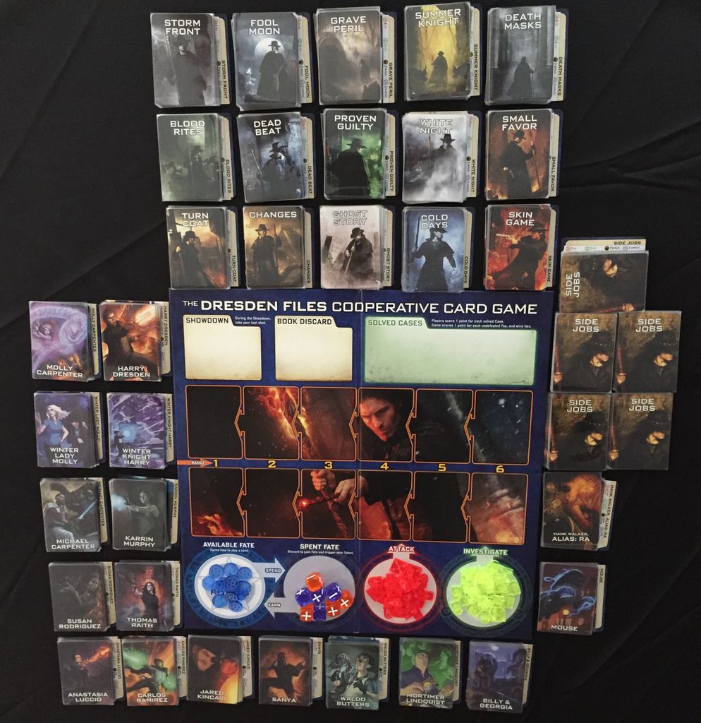 Illustration 8 de The Dresden Files Cooperative Card Game