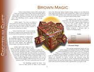 RPG Item: Colours of Magic: Brown Magic (5E)