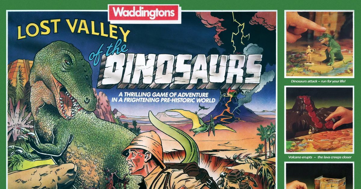 Lost Valley of the Dinosaurs, Board Game