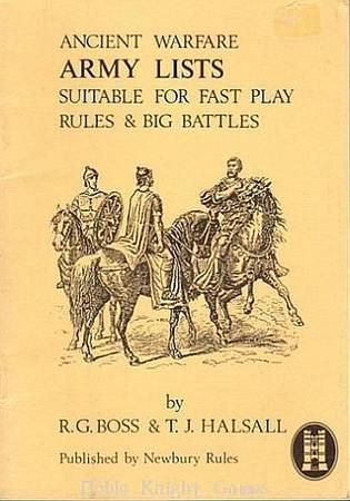 Ancient Warfare Army Lists suitable for Fast Play Rules & Big Battles cover