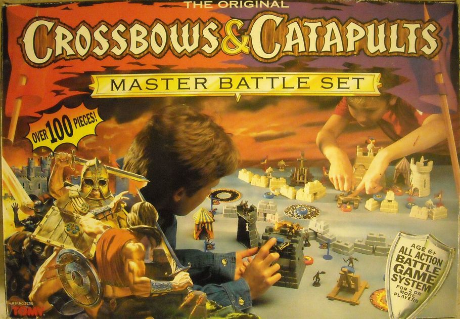 Crossbows And Catapults Master Battle Set Board Game Boardgamegeek