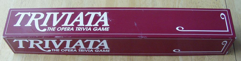Triviata the Opera Trivia Game box art
