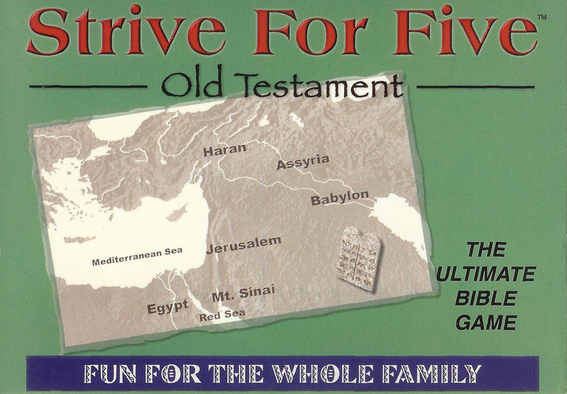 Strive For Five: Old Testament box art