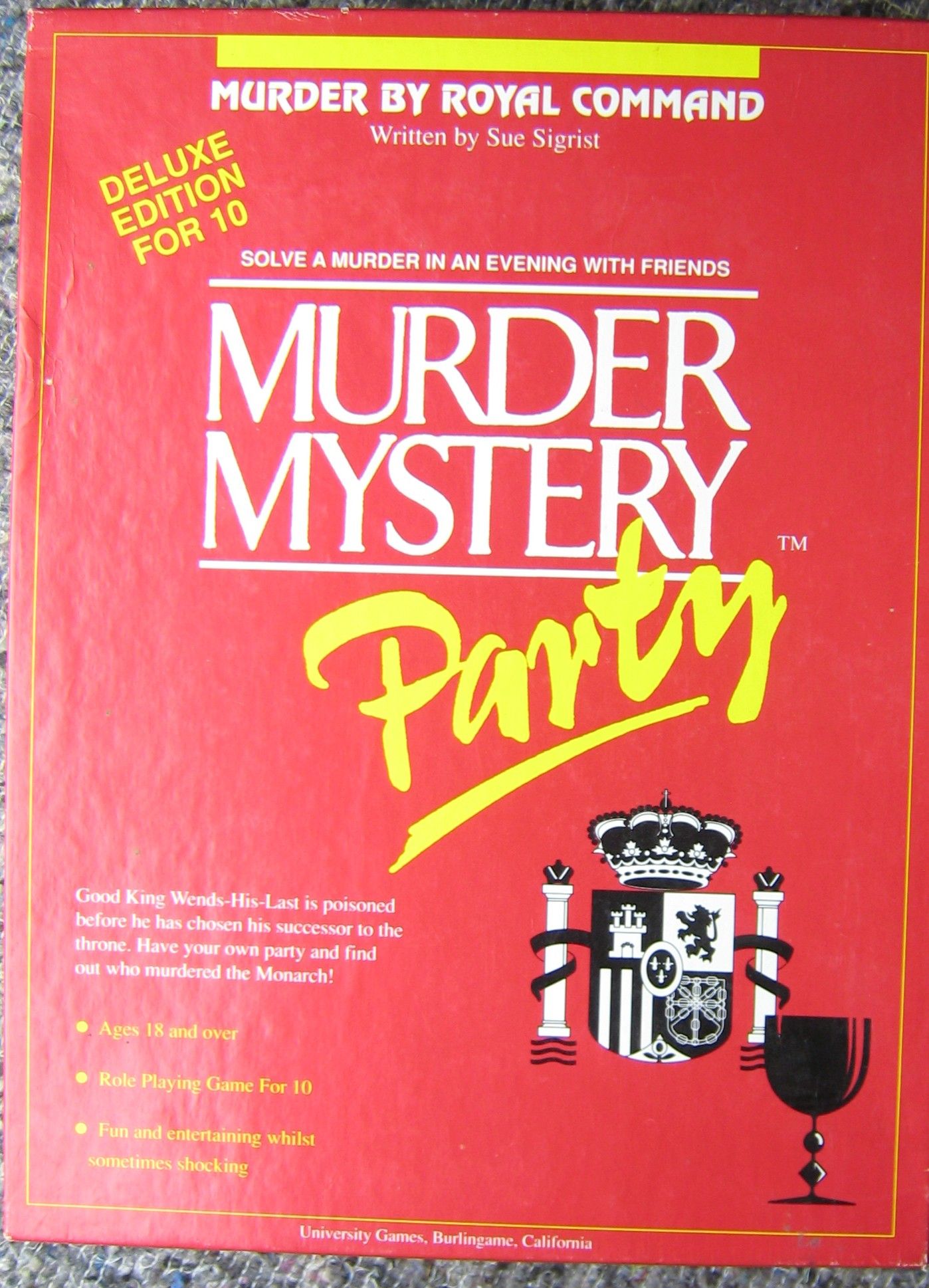 Murder Mystery Party: Murder by Royal Command cover art