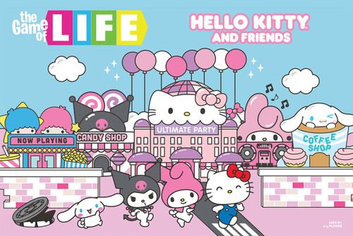 The Game of Life: Hello Kitty and Friends, The Op Games, 2024 — 표지(출판사 제공 이미지)