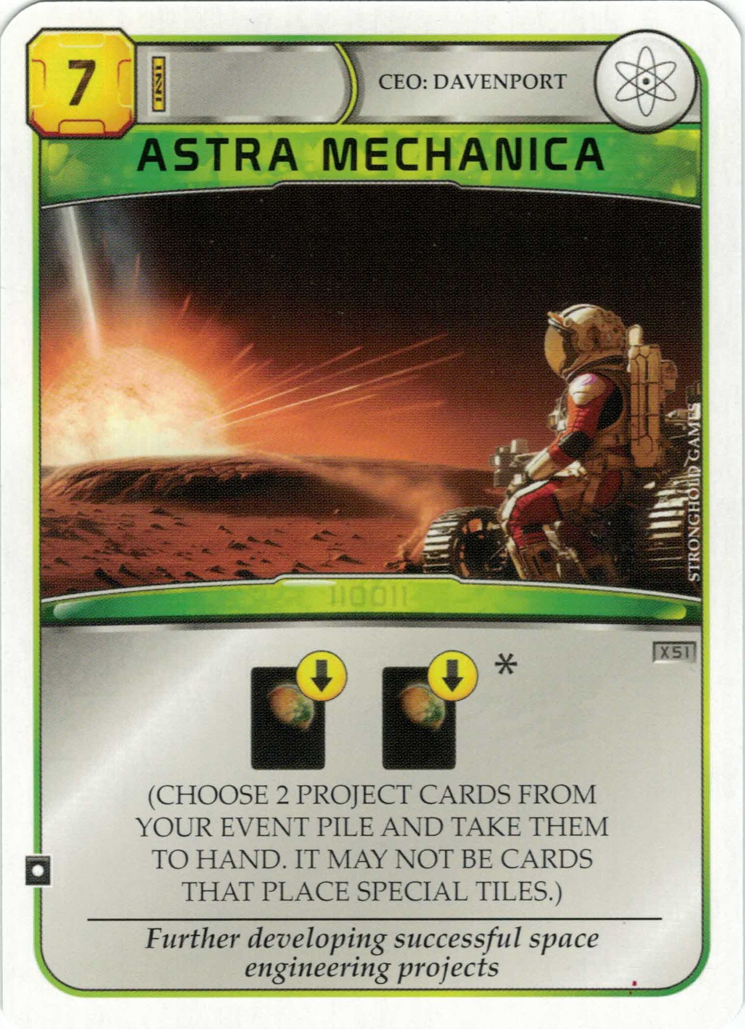 Terraforming Mars: Astra Mechanica Promo Card