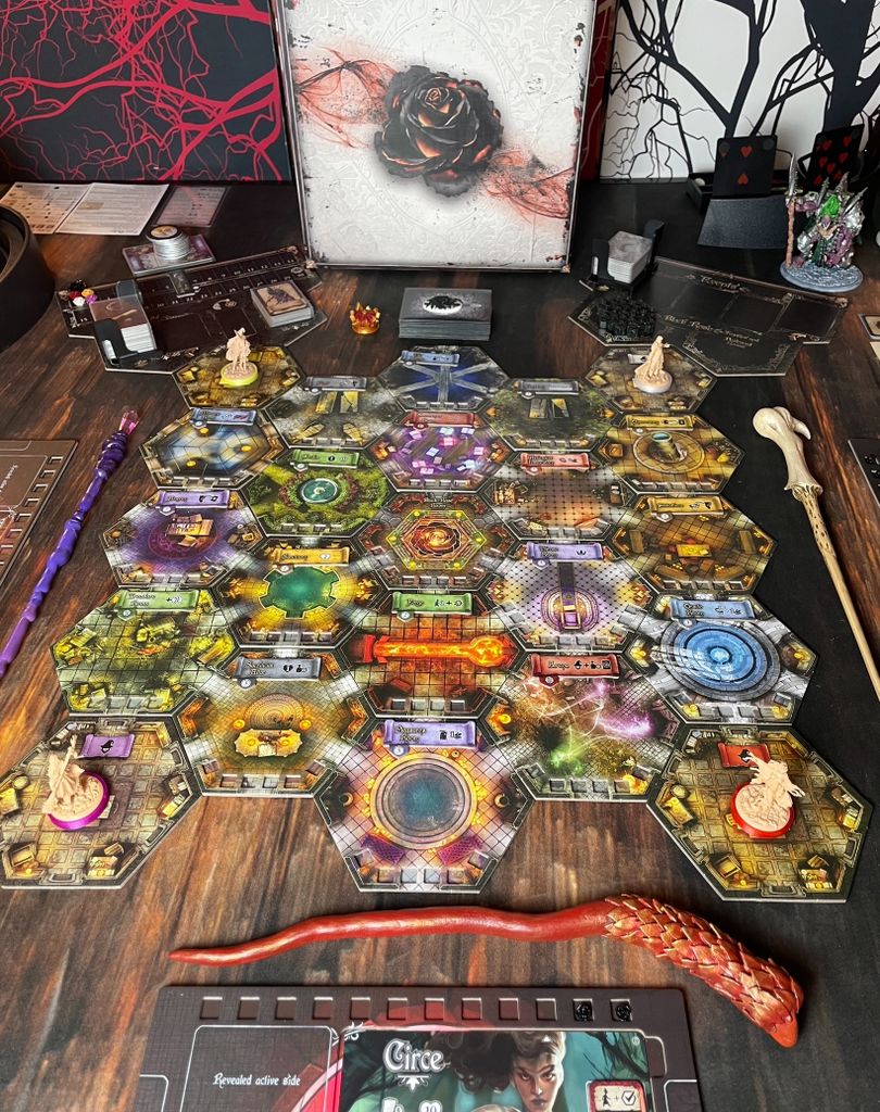 Black Rose Wars Kartenset – Italienische Sprachversion, Brettspiel Für Deckbuilding & Strategie