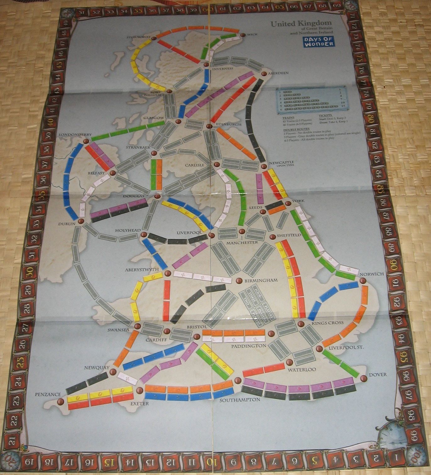 UK version 2.0 (fan expansion for Ticket to Ride) box art