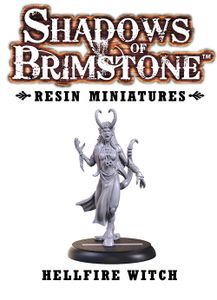 Shadows of Brimstone: Resin Special Enemy Hellfire Witch
