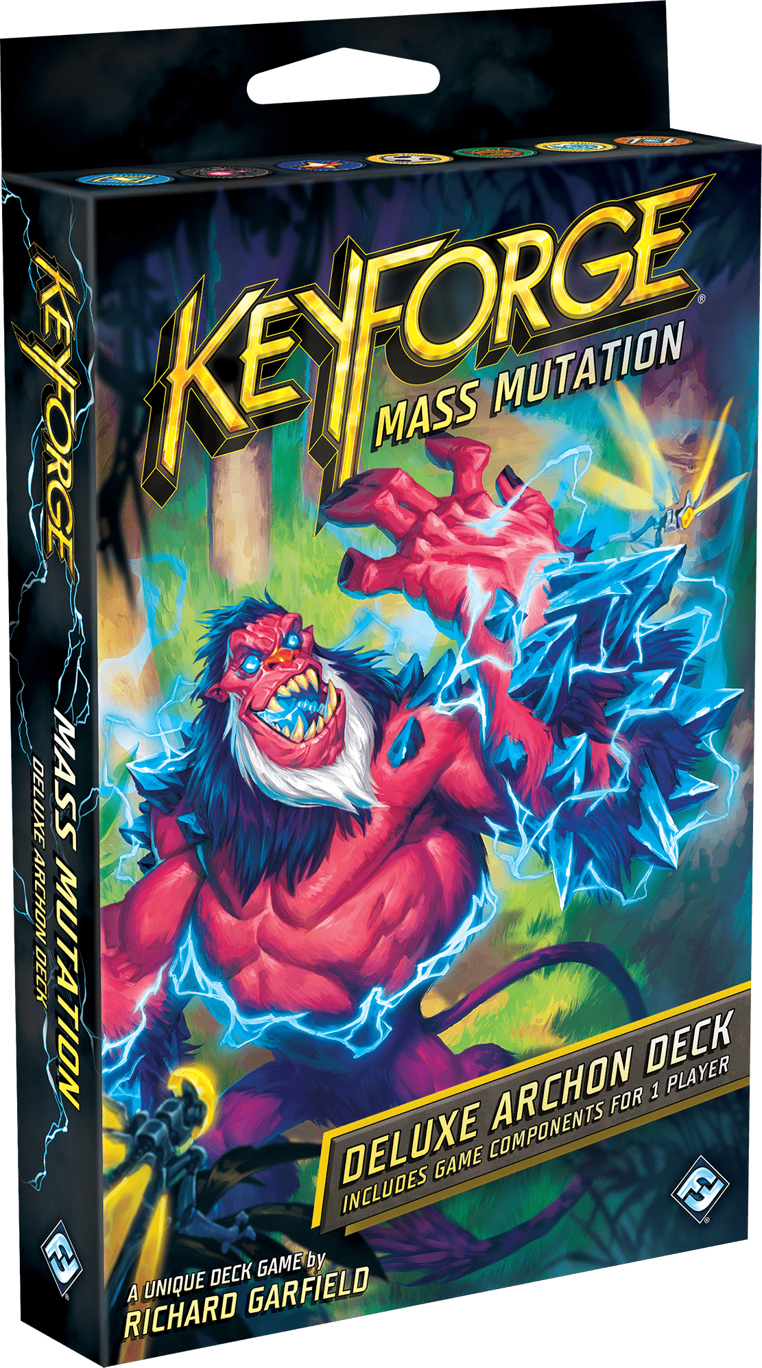 Expansão KeyForge: Mass Mutation – Deluxe Archon Deck | Compara Jogos