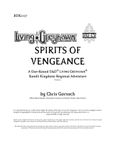 RPG Item: BDK2-07: Spirits of Vengeance