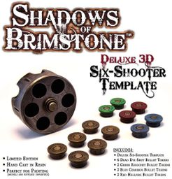 Shadows of Brimstone: Deluxe 3D Resin Six-Shooter Template
