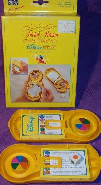 Trivial Pursuit: Disney Edition box art