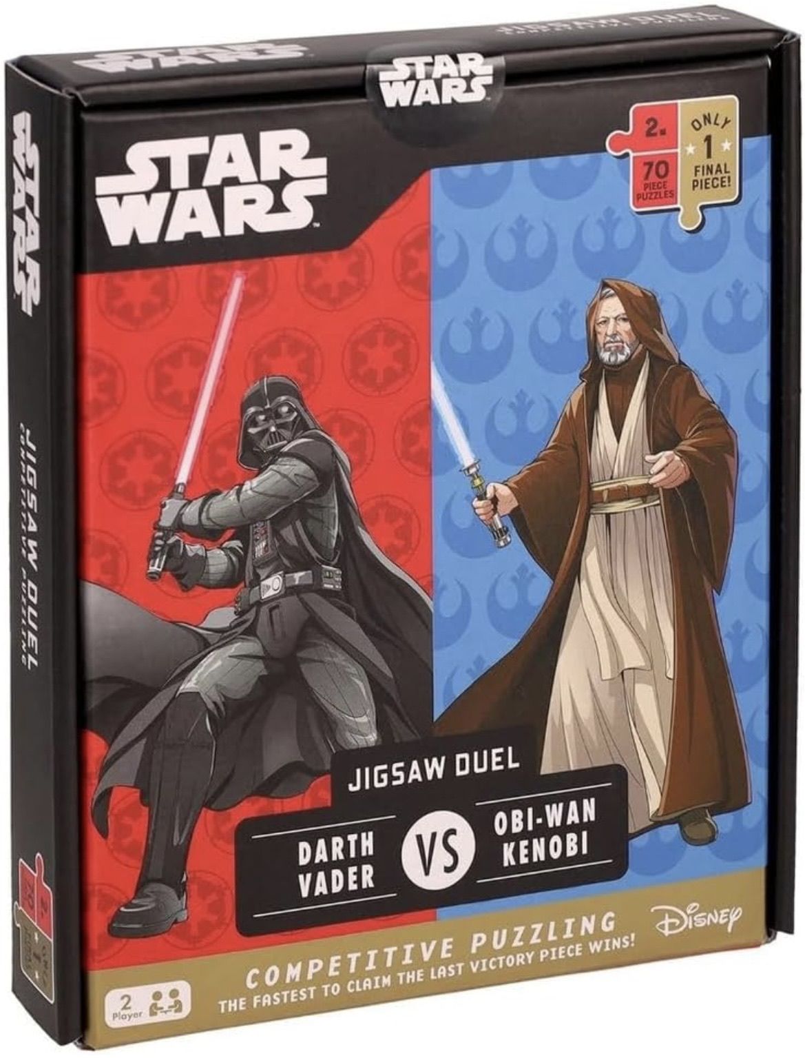 Cover art for Star Wars: Jigsaw Duels – Darth Vader vs. Obi-Wan Kenobi