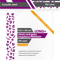 63.5x89mm Classic Card Game Longsleeve Premium