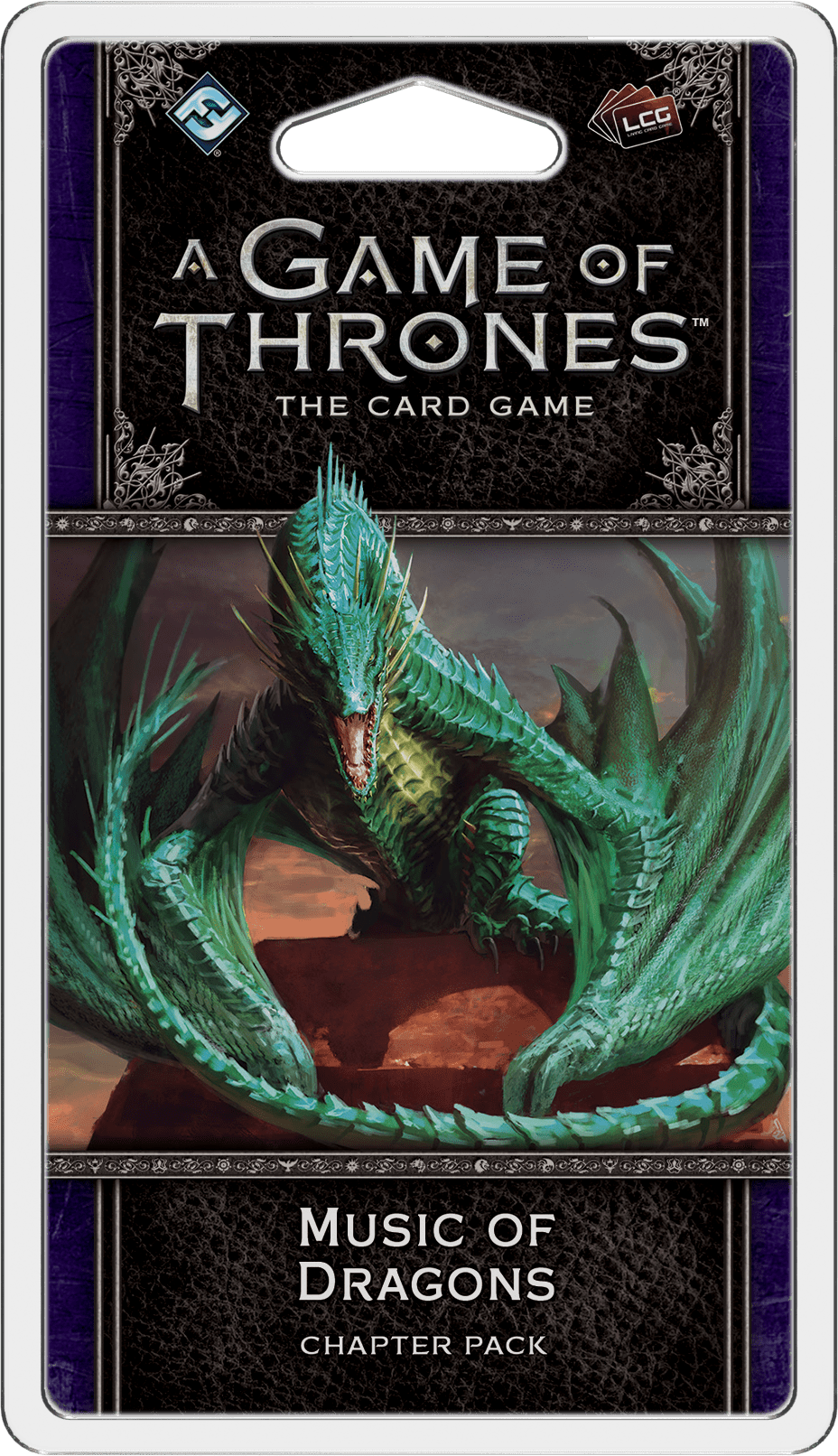 Coperta A Game of Thrones: The Card Game 2nd Ed - Music of Dragons