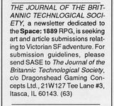 Periodical: Journal of the Britannic Technological Society