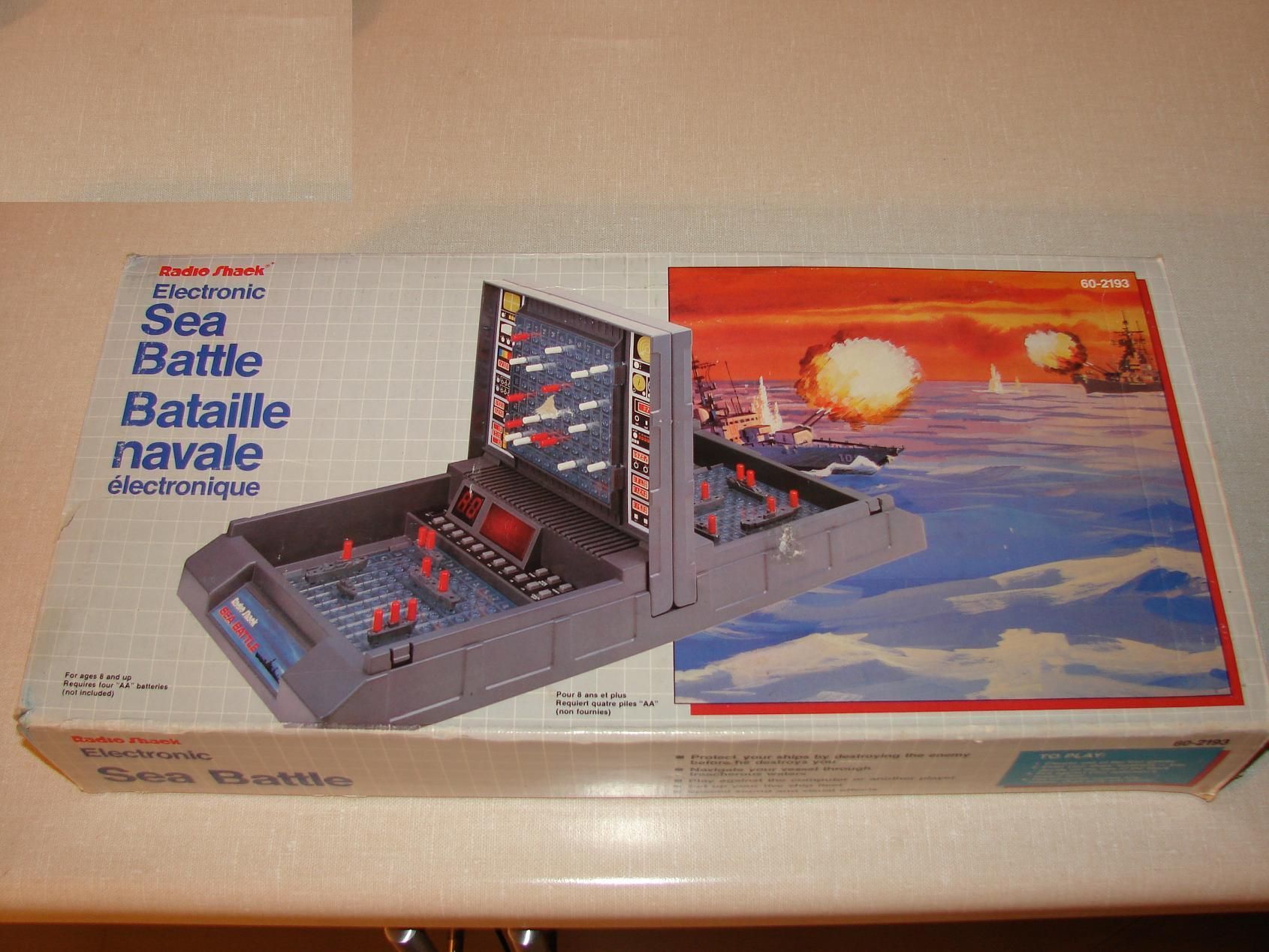 Electronic Sea Battle box art